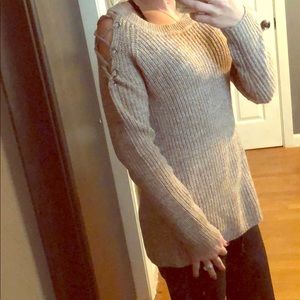 Tan long sleeve sweater